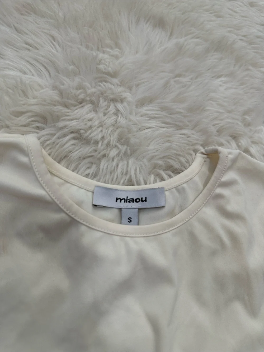 Miaou Romy Tee in Crème